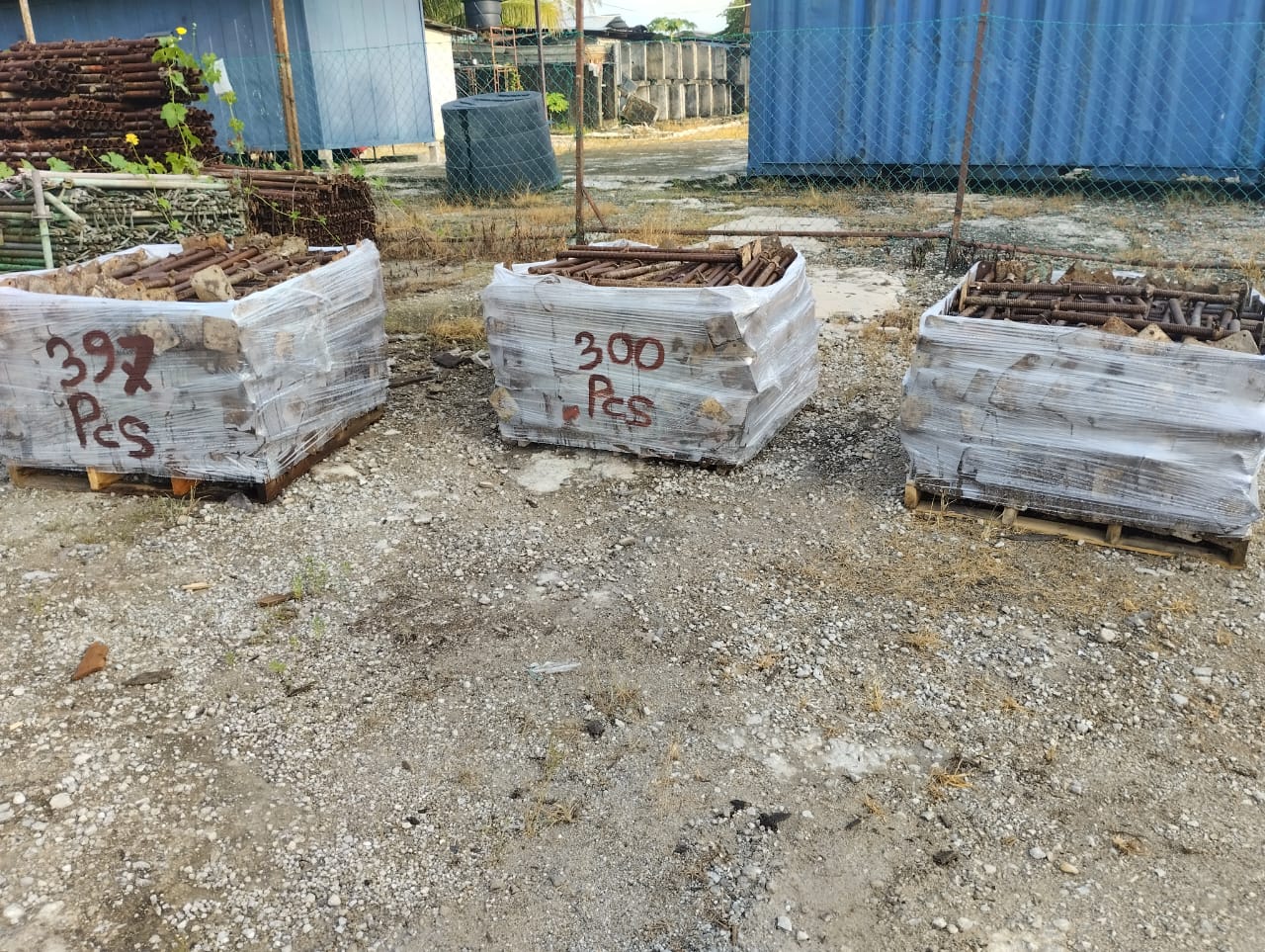 After pallet repacking